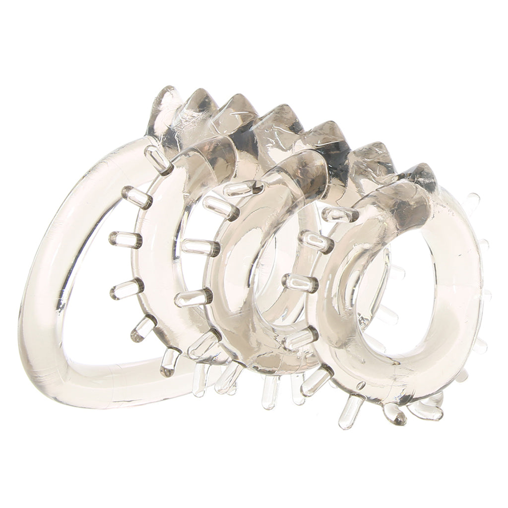 Dr. Joel Kaplan Support Master Triple Ticklers - Tophatter's Adult Products Male Enhancement > Extenders and Sleeves - Tophatter Daily Deals