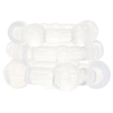 Alpha Liquid Silicone Beaded Rings Cock Rings - Tophatter Daily Deals