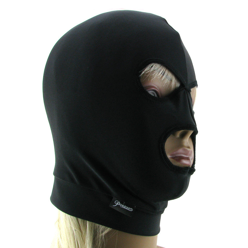 Fetish Fantasy Spandex 3 Hole Hood Bondage and Fetish > Pleasure Masks and Dress Up Play - Tophatter Daily Deals