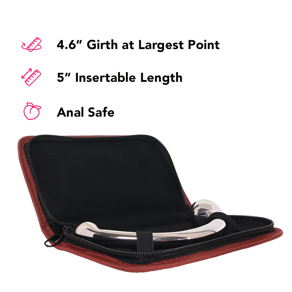 Stainless Steel G-Spotting Wand Dildo Sex Toys > G-Spot Dildos - Tophatter Daily Deals