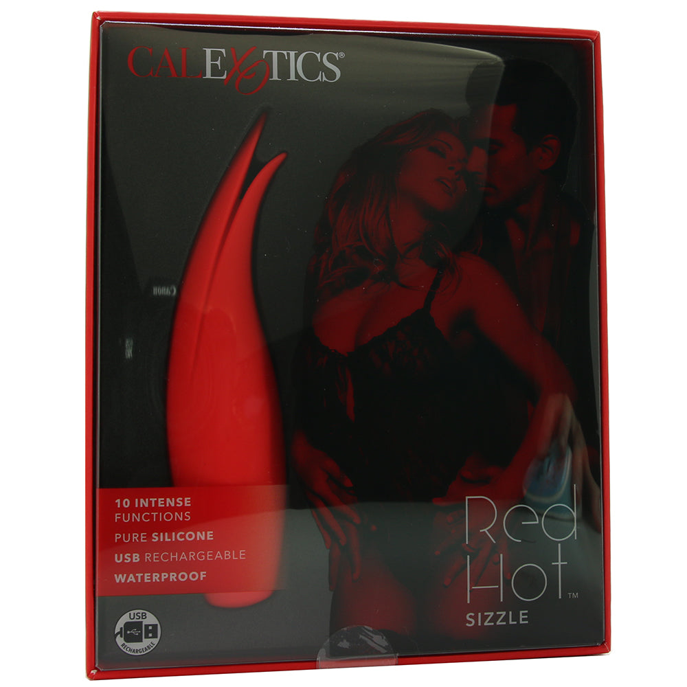 Red Hot Sizzle Vibe - Tophatter's Adult Sex Toys Online Vibrators > Clitoral Stimulators - Tophatter Daily Deals