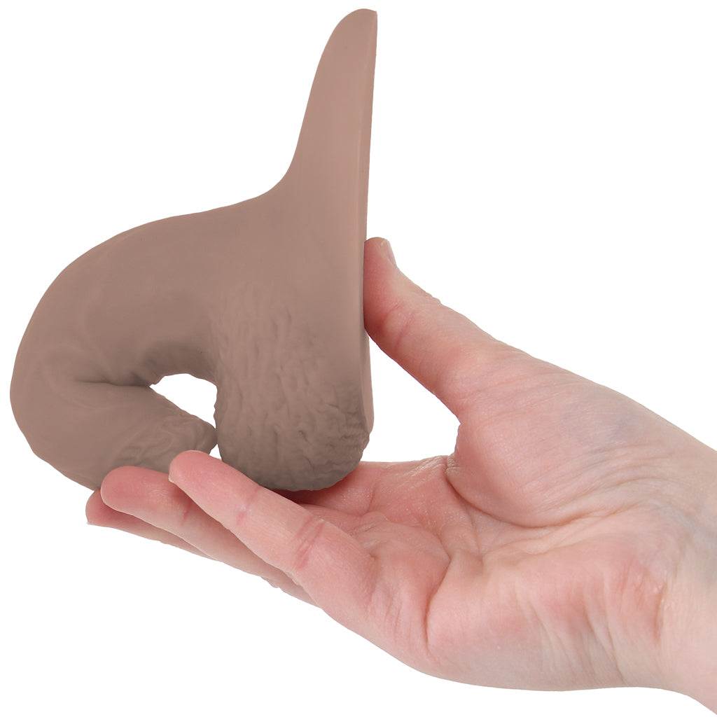 Strap U 5.1 Inch Uncut Silicone Packer in Tan - Tophatter's Adult Sex Toys Online Sexual Wellness > Gender Expression and Affirmation - Tophatter Daily Deals