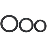 LEVELZ 3 Piece Wide O Cock Ring Set in S-L Cock Rings - Tophatter Daily Deals