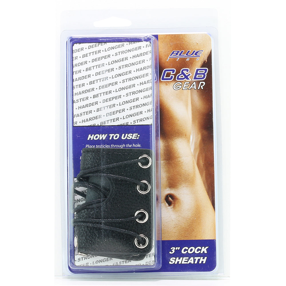 Blue Line 3 Inch Cock Sheath - Wholesale Prices (Limited Deals)