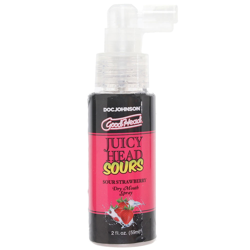 GoodHead Juicy Head Mouth Spray 2oz/59ml in Sour Strawberry - Tophatter's Adult Sex Toys Online Lubes and Lotions > Flavored Sex Lubes - Tophatter Daily Deals