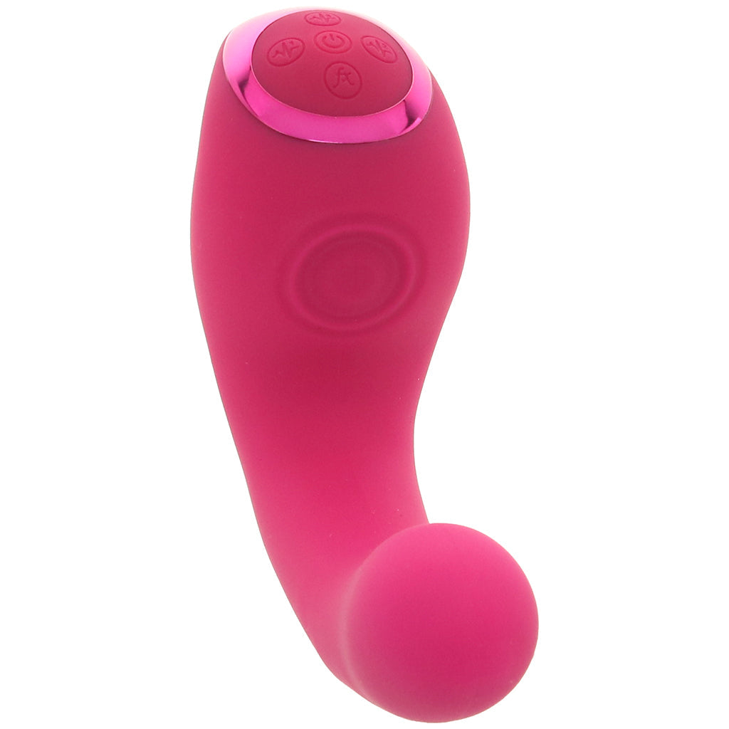 Riko Triple Thumping Finger Motion Vibe in Pink Vibrators > G-Spot Vibrators - Tophatter Daily Deals