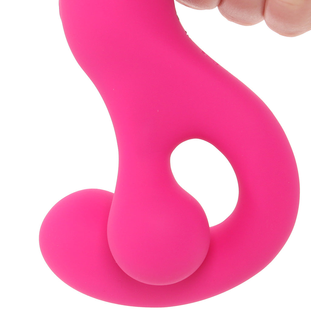Bang! Gyro Silicone Rabbit Vibe in Pink Vibrators > Rabbit Vibrators - Tophatter Daily Deals
