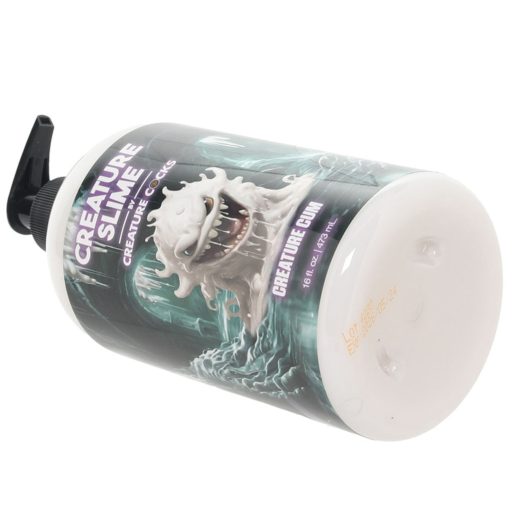 Creature Slime Water-Based Cum Lube in 16oz/473ml - Tophatter's Adult Sex Toys Online Lubes and Lotions > Water Based Sex Lubes - Tophatter Daily Deals
