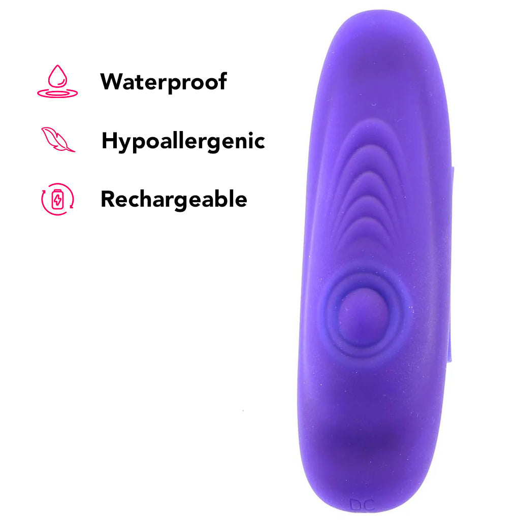 Lock-N-Play Remote Pulsating Panty Teaser Vibe Vibrators > Wearable & Panty Vibrators - Tophatter Daily Deals