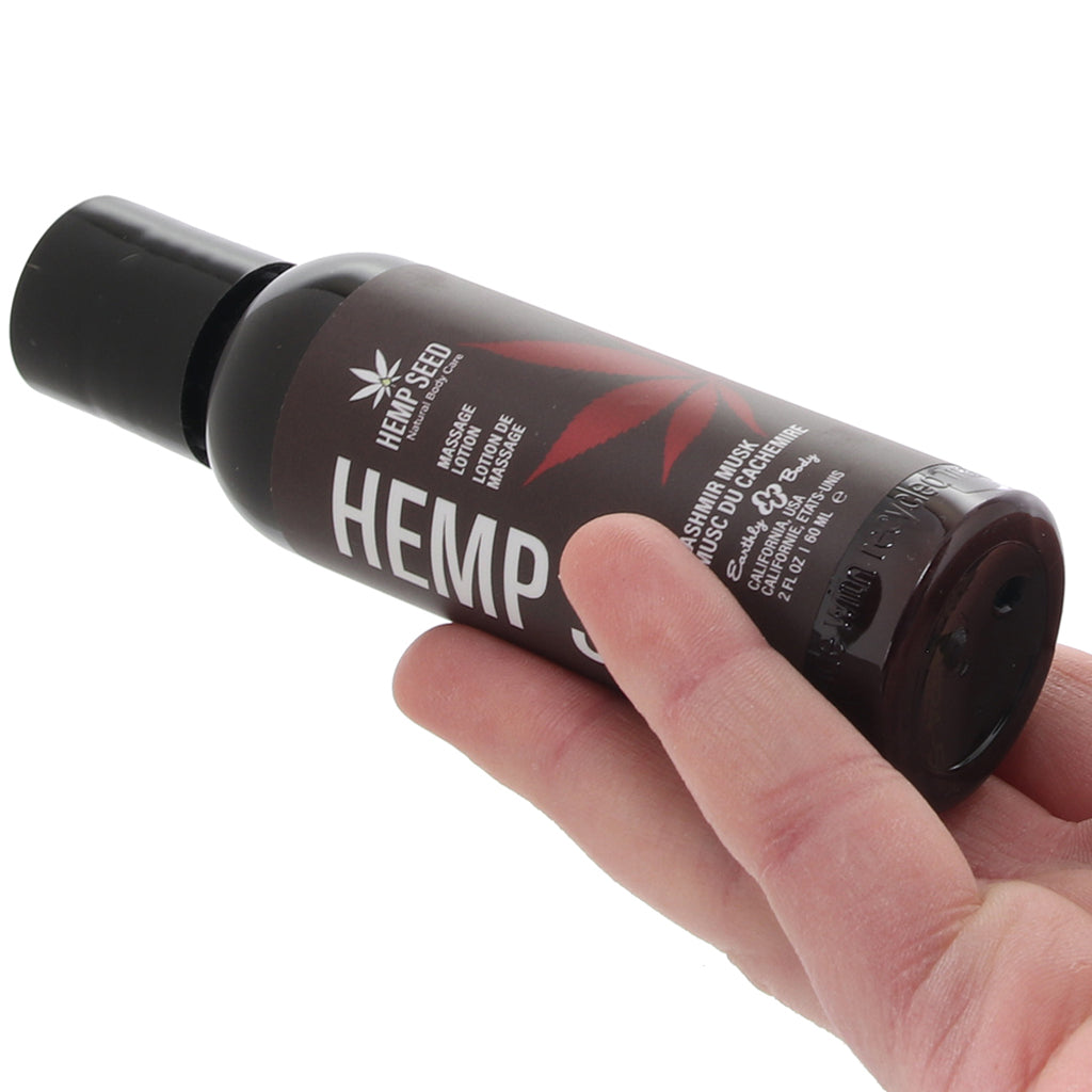 Hemp Seed Massage Lotion 2oz/60ml in Kashmir Musk Lubes and Lotions > Erotic Massage Oils - Tophatter Daily Deals