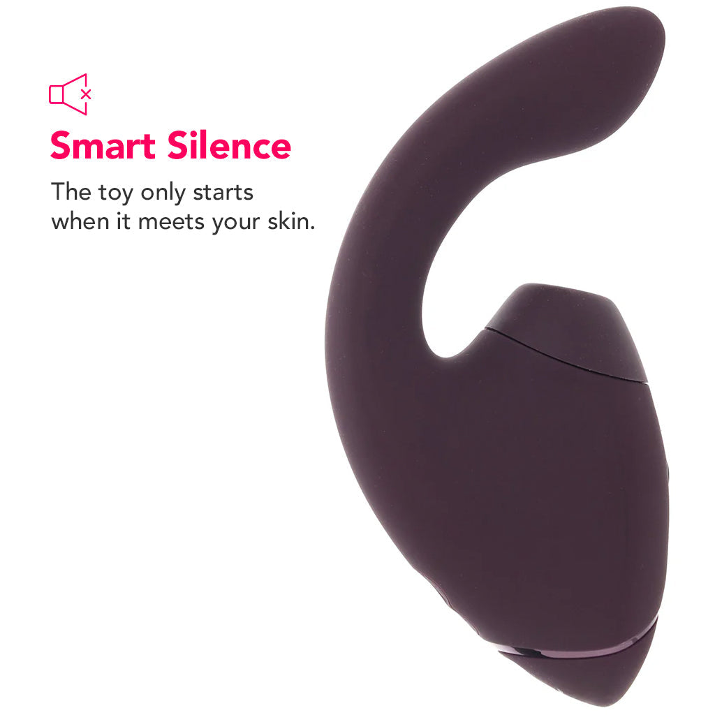 Womanizer Next Duo Clitoral Suction & G-Spot Vibe in Purple Vibrators > G-Spot Vibrators - Tophatter Daily Deals