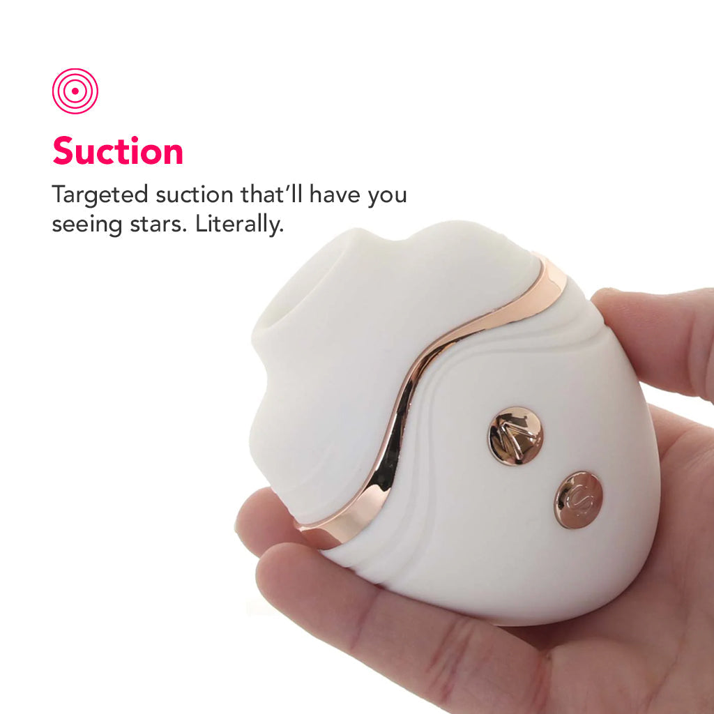Empowered Palm Pleasure Goddess Suction Massager - Tophatter's Vibrator Deals Online Vibrators > Clitoral Stimulators - Tophatter Daily Deals