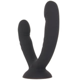 Inya Duet Vibrating Double Dildo in Black Vibrators > Double Penetration - Tophatter Daily Deals