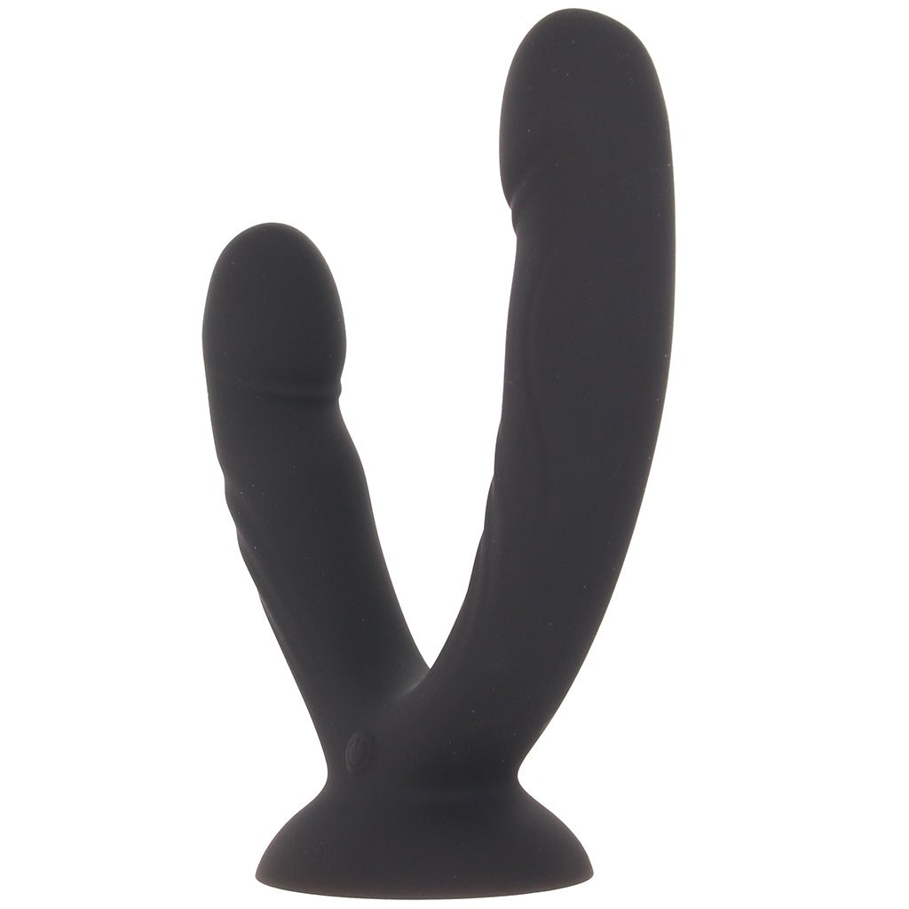 Inya Duet Vibrating Double Dildo in Black Vibrators > Double Penetration - Tophatter Daily Deals
