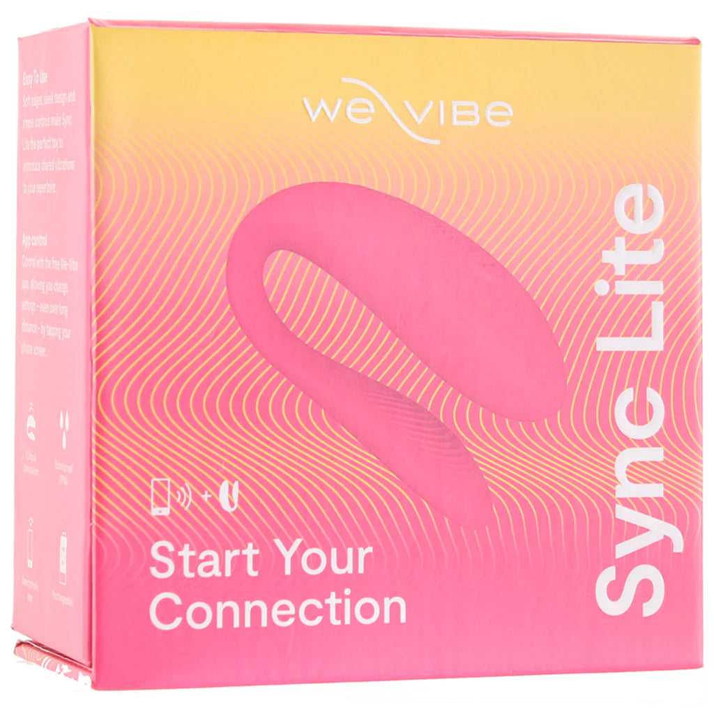 We-Vibe Sync Lite Couple's Vibe in Pink Vibrators > G-Spot Vibrators - Tophatter Daily Deals