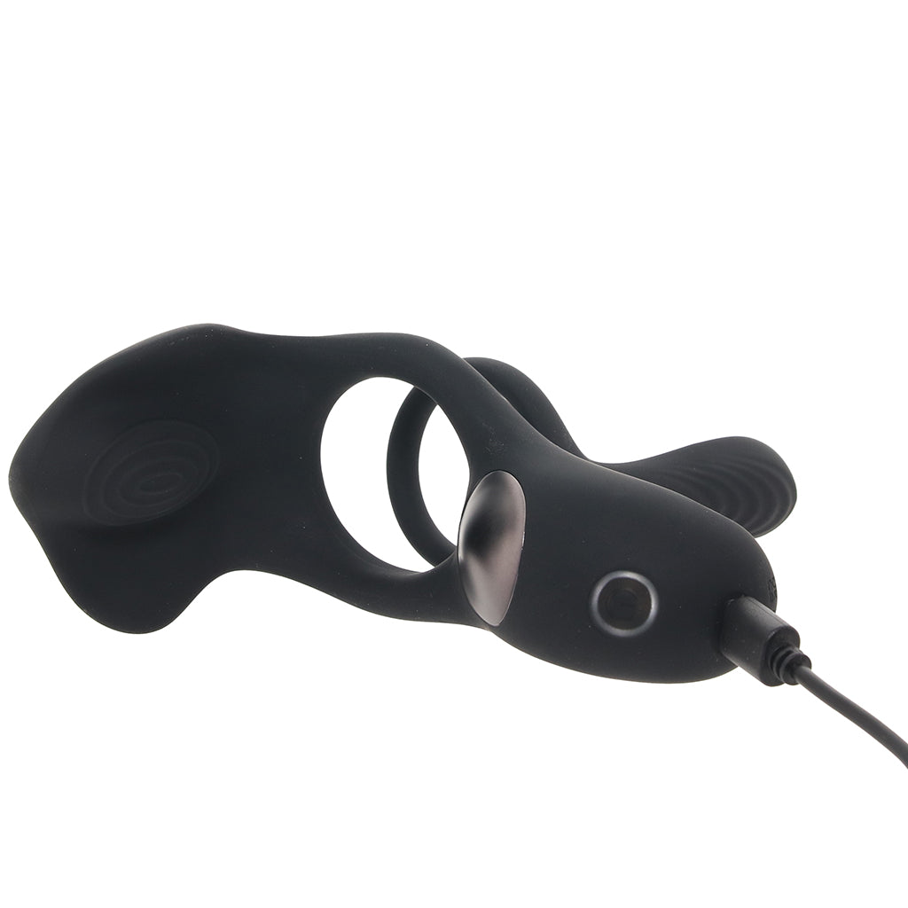 LEVELZ Triple Motor Cock Ring Stimulator Cock Rings - Tophatter Daily Deals