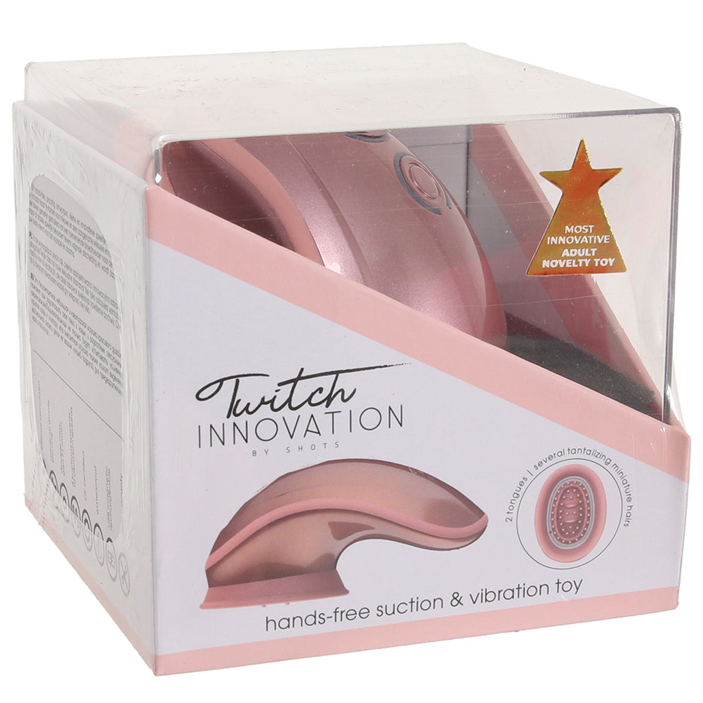 Twitch Innovation Hands Free Suction & Vibration Toy Vibrators > Clitoral Stimulators - Tophatter Daily Deals