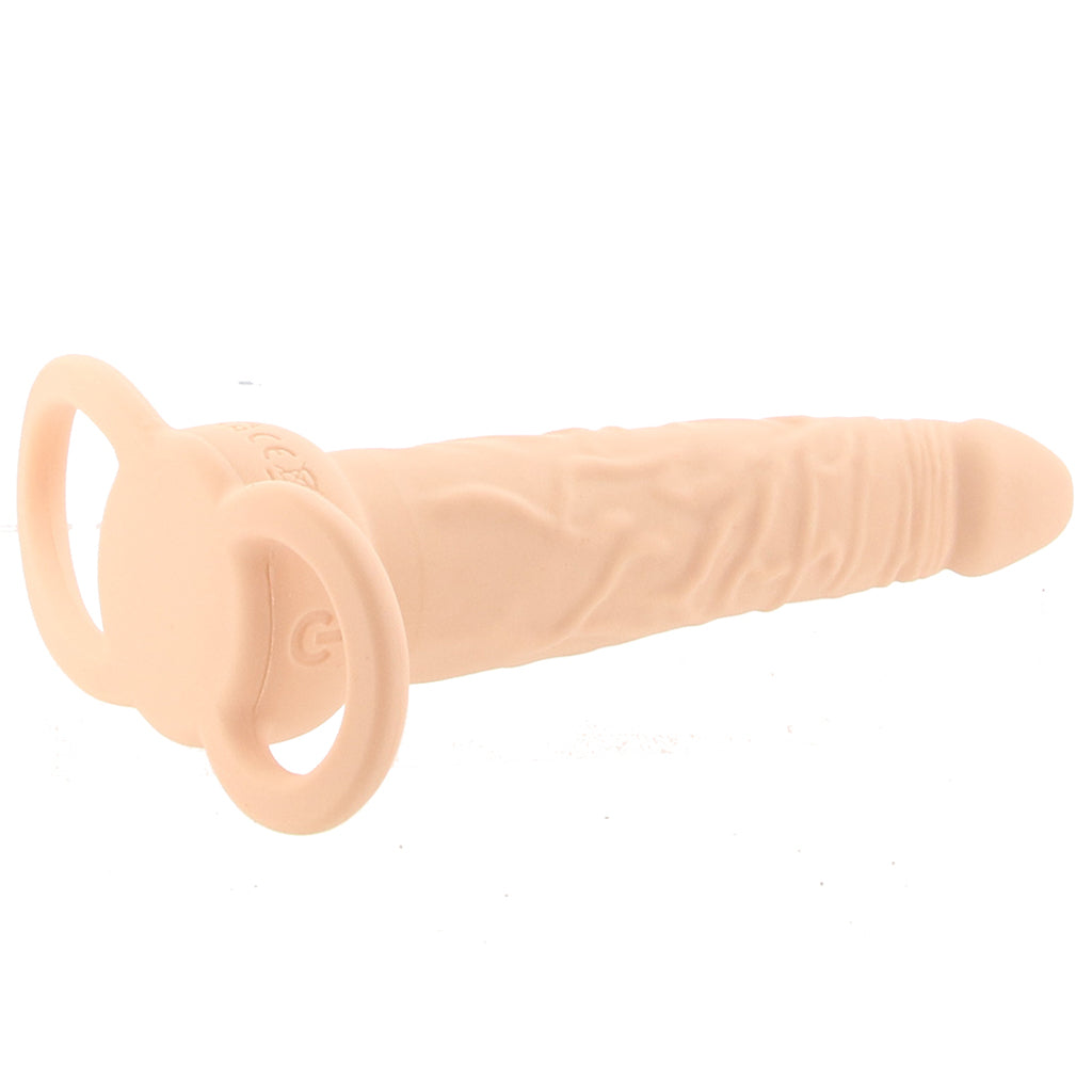 Performance Maxx Rechargeable Dual Penetrator in Light - Tophatter's Adult Products Anal Sex Toys > Anal Vibrators - Tophatter Daily Deals