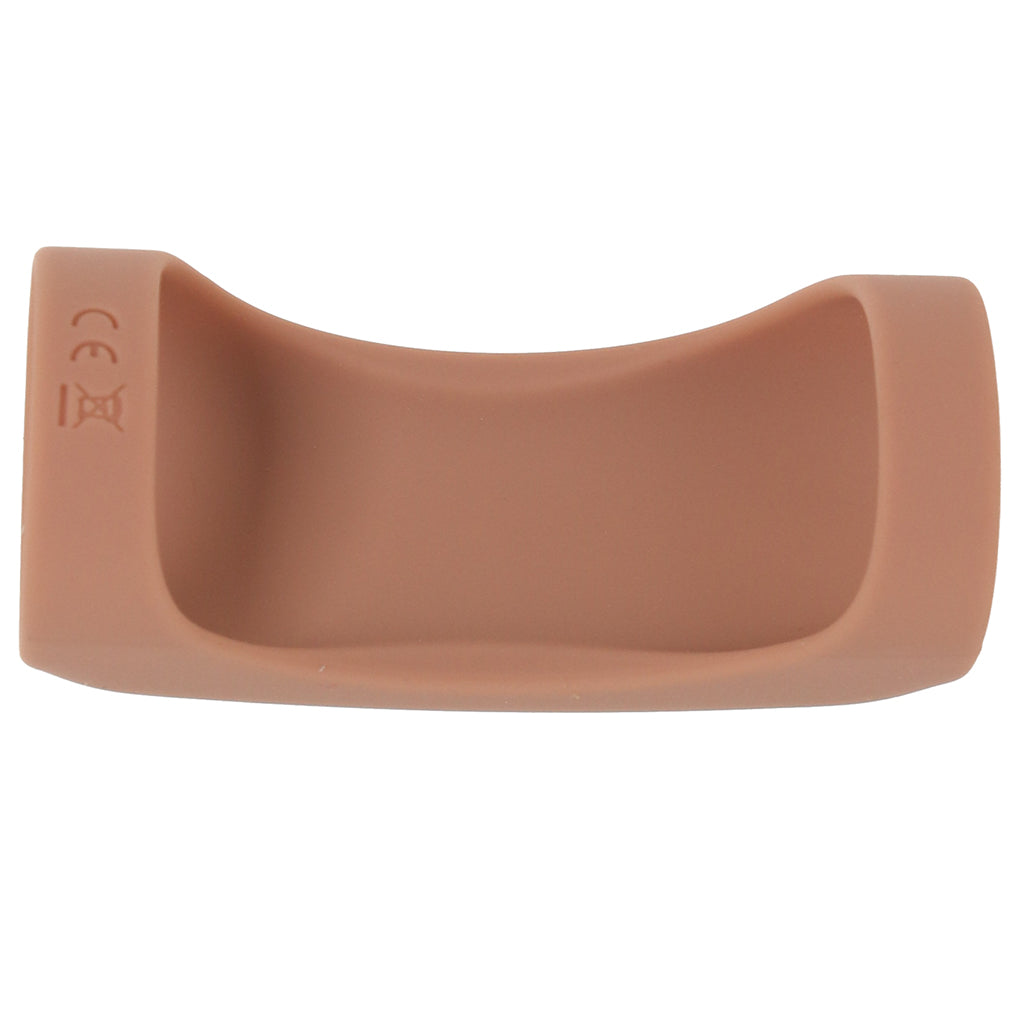 Jock Vibrating Silicone Penis Sleeve in Tan - Tophatter's Vibrator Deals Online Male Enhancement > Extenders and Sleeves - Tophatter Daily Deals