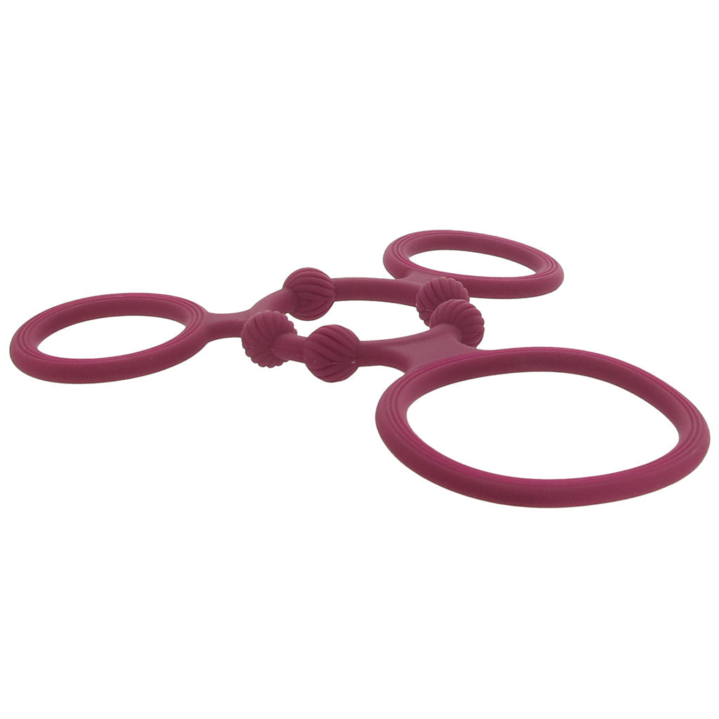 Enhancer Quad Cock Ring - Tophatter's Adult Sex Toys Online Shop by Brand > Nasstoys - Tophatter Daily Deals
