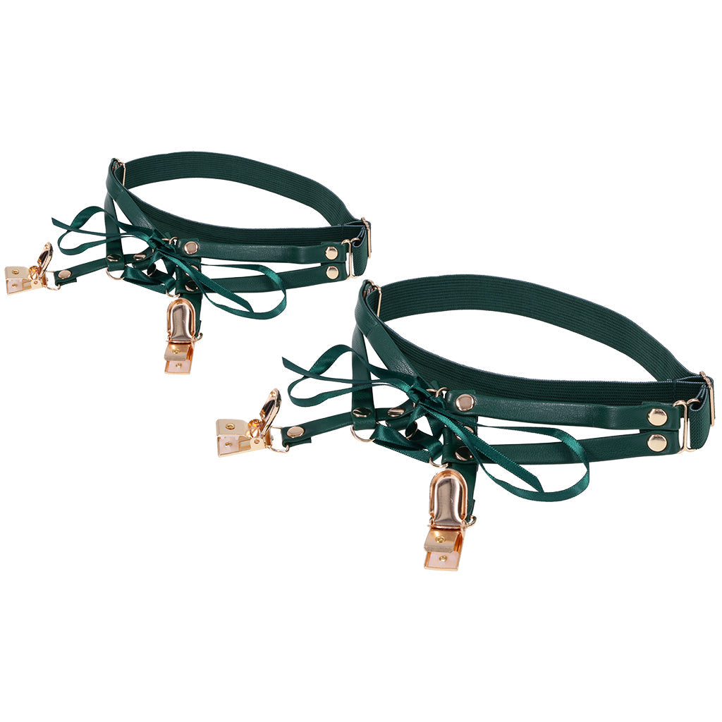 Sex & Mischief Indica Lace Up Garters Bondage and Fetish > Tools & Accessories - Tophatter Daily Deals