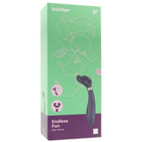 Satisfyer Endless Fun Multi Vibrator in Blue Vibrators > Clitoral Stimulators - Tophatter Daily Deals