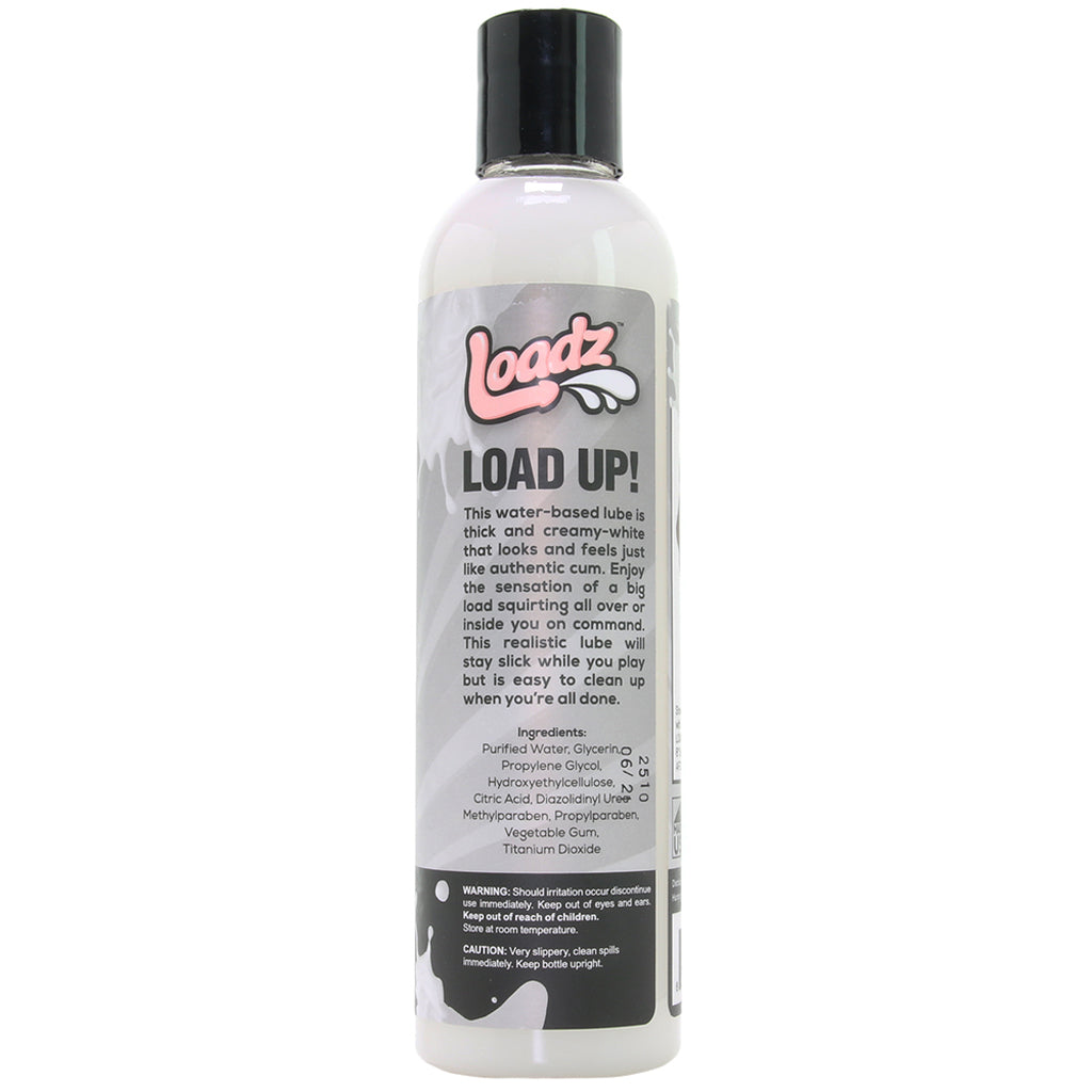Loadz Cum Load Unscented Water Based Lube in 8oz/236ml - Tophatter's Adult Products Lubes and Lotions > Water Based Sex Lubes - Tophatter Daily Deals