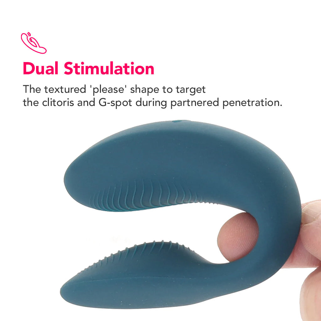 We-Vibe Sync 2 Couple's Vibe in Velvet Green Vibrators > G-Spot Vibrators - Tophatter Daily Deals