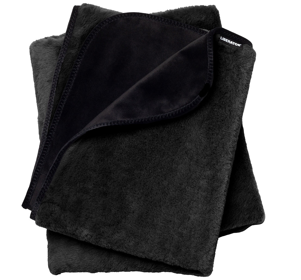Fascinator Queen Faux Fur Throw in Black Bondage and Fetish > Tools & Accessories - Tophatter Daily Deals