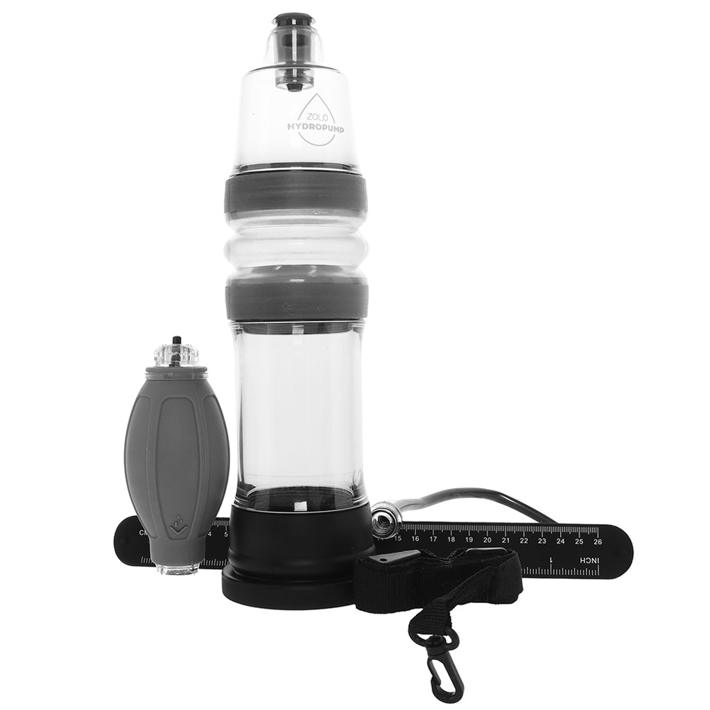 Zolo AquaPump Compact Penis Pump in Clear - Tophatter's Adult Sex Toys Online Male Enhancement > Penis Pumps - Tophatter Daily Deals
