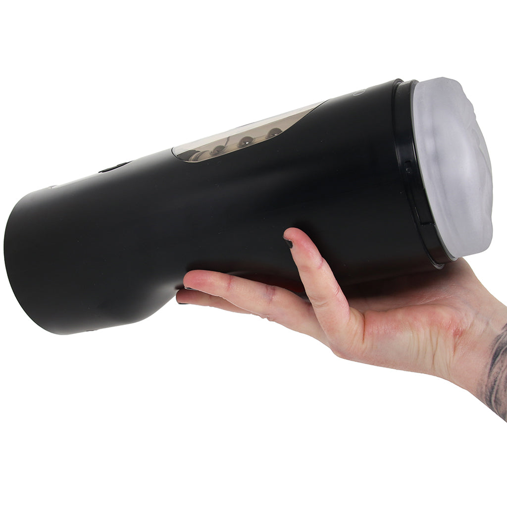 Bionic Beaded Power Stroker - Tophatter's Adult Sex Toys Online Male Masturbators > Auto Strokers - Tophatter Daily Deals
