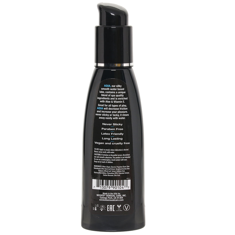 Aqua Fragrance Free Water Based Lube 4oz/120ml Lubes and Lotions > Water Based Sex Lubes - Tophatter Daily Deals