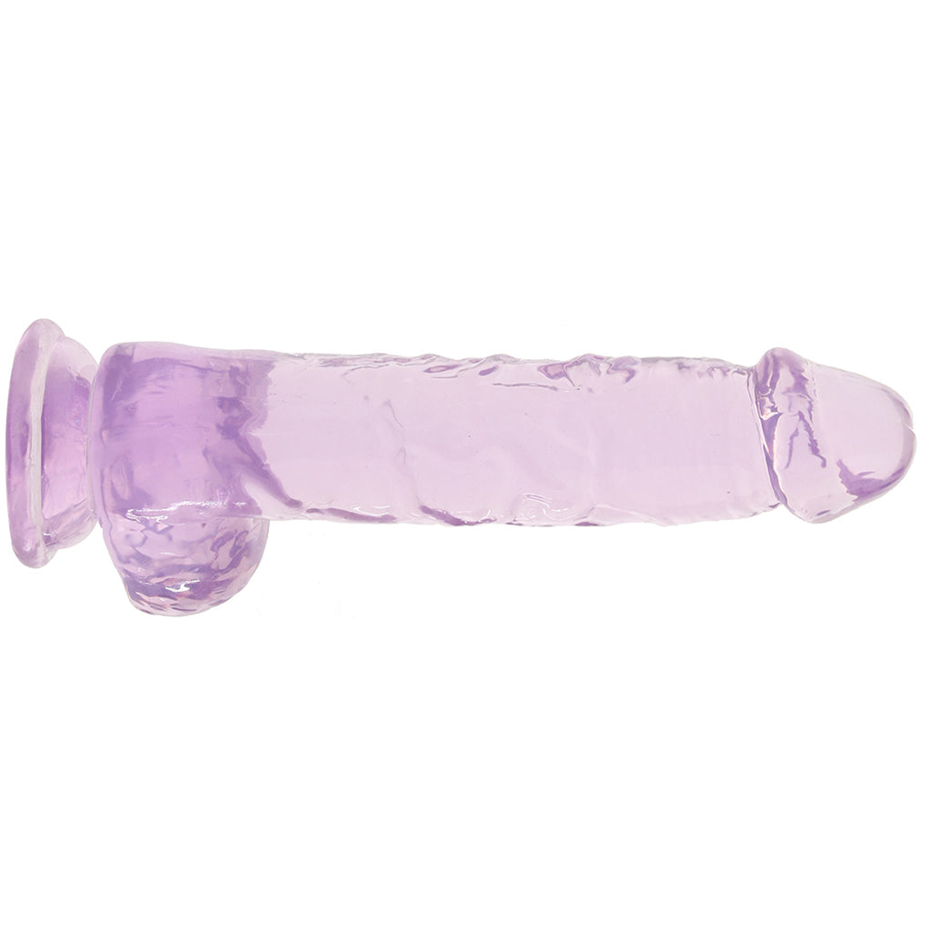 Naturally Yours 6 Inch Crystalline Dildo in Amethyst - Tophatter's Adult Products Dildo Sex Toys > Realistic Dildos - Tophatter Daily Deals