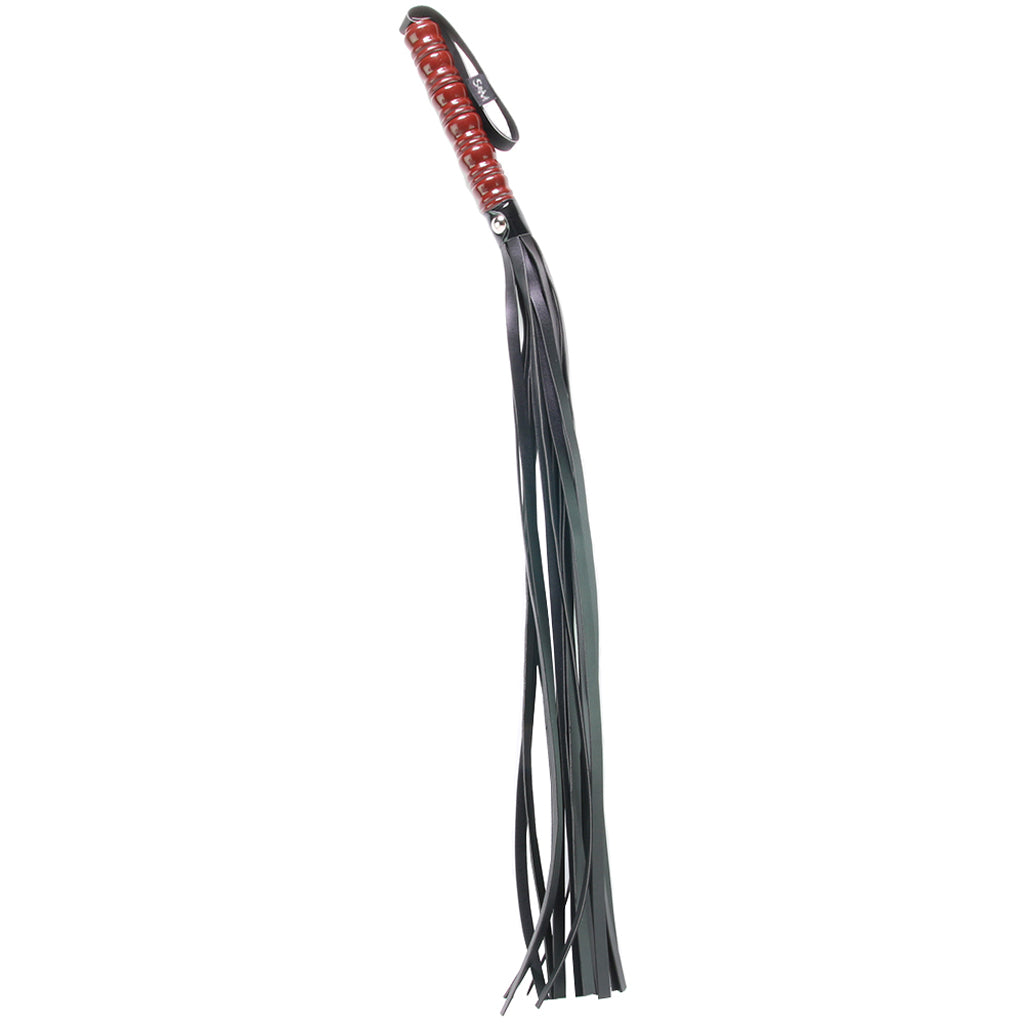 Sex & Mischief Mahogany Flogger Bondage and Fetish > Whips and Crops - Tophatter Daily Deals