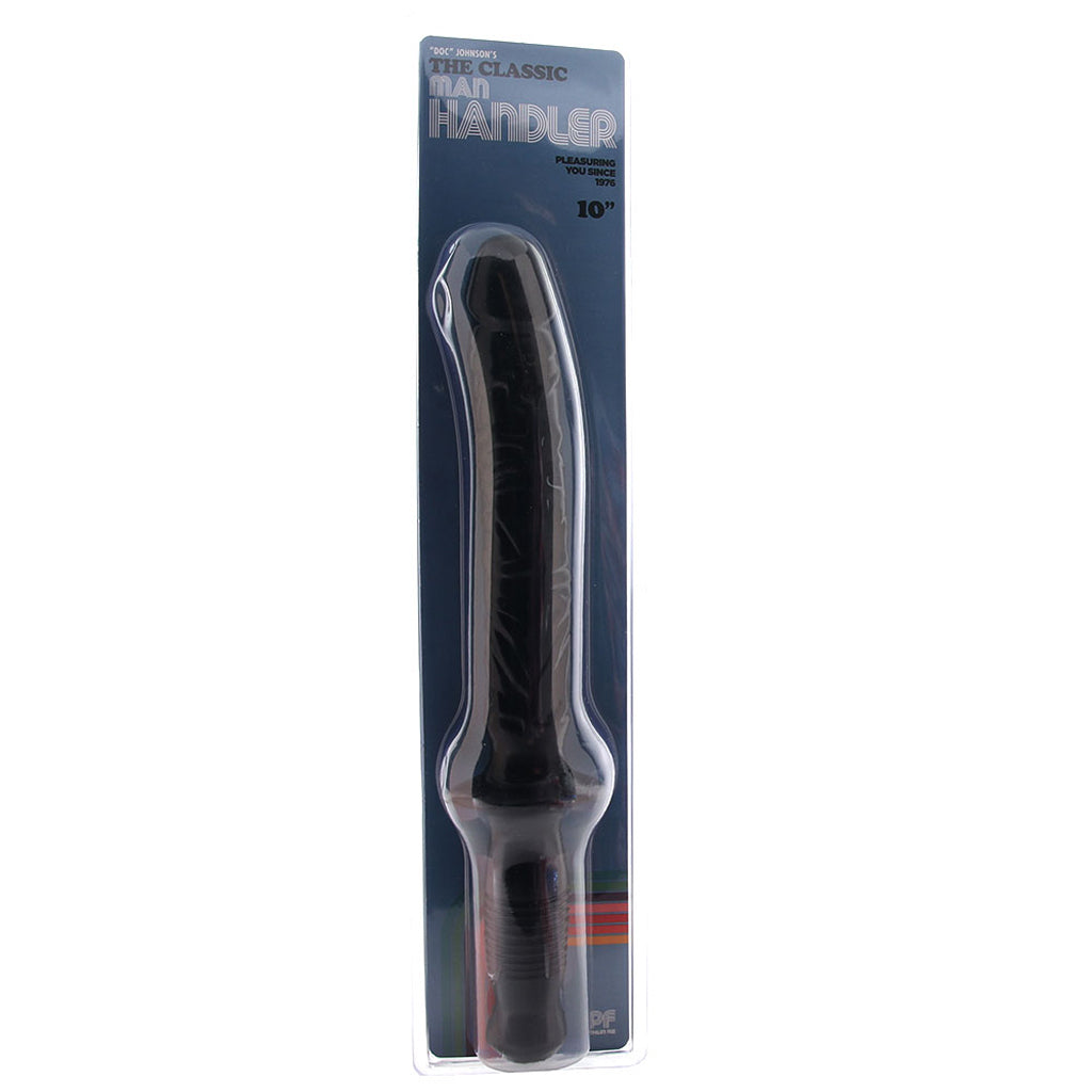 The Man Handler Dildo in Black - Tophatter's Adult Products Dildo Sex Toys > Large Dildos - Tophatter Daily Deals