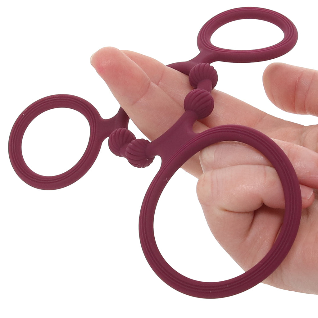 Enhancer Quad Cock Ring - Tophatter's Adult Sex Toys Online Shop by Brand > Nasstoys - Tophatter Daily Deals