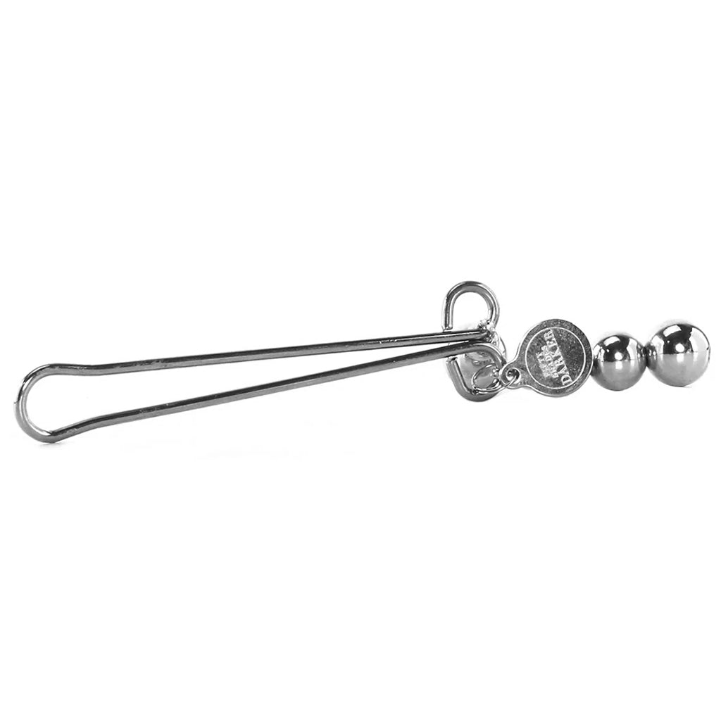 Just Sensation Beaded Clitoral Clamp - Tophatter's Adult Products Bondage and Fetish > Nipple Stimulators & Clamps - Tophatter Daily Deals
