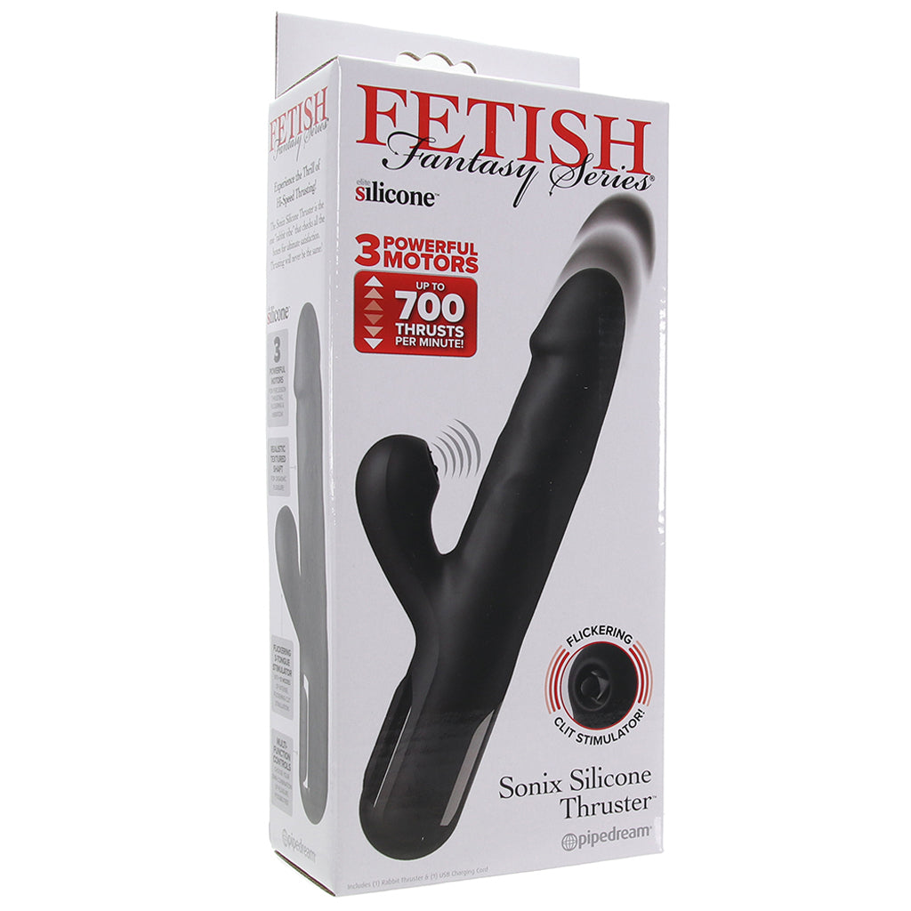 Fetish Fantasy Sonix Silicone Thruster Vibe - Tophatter's Adult Sex Toys Online Vibrators > Rabbit Vibrators - Tophatter Daily Deals
