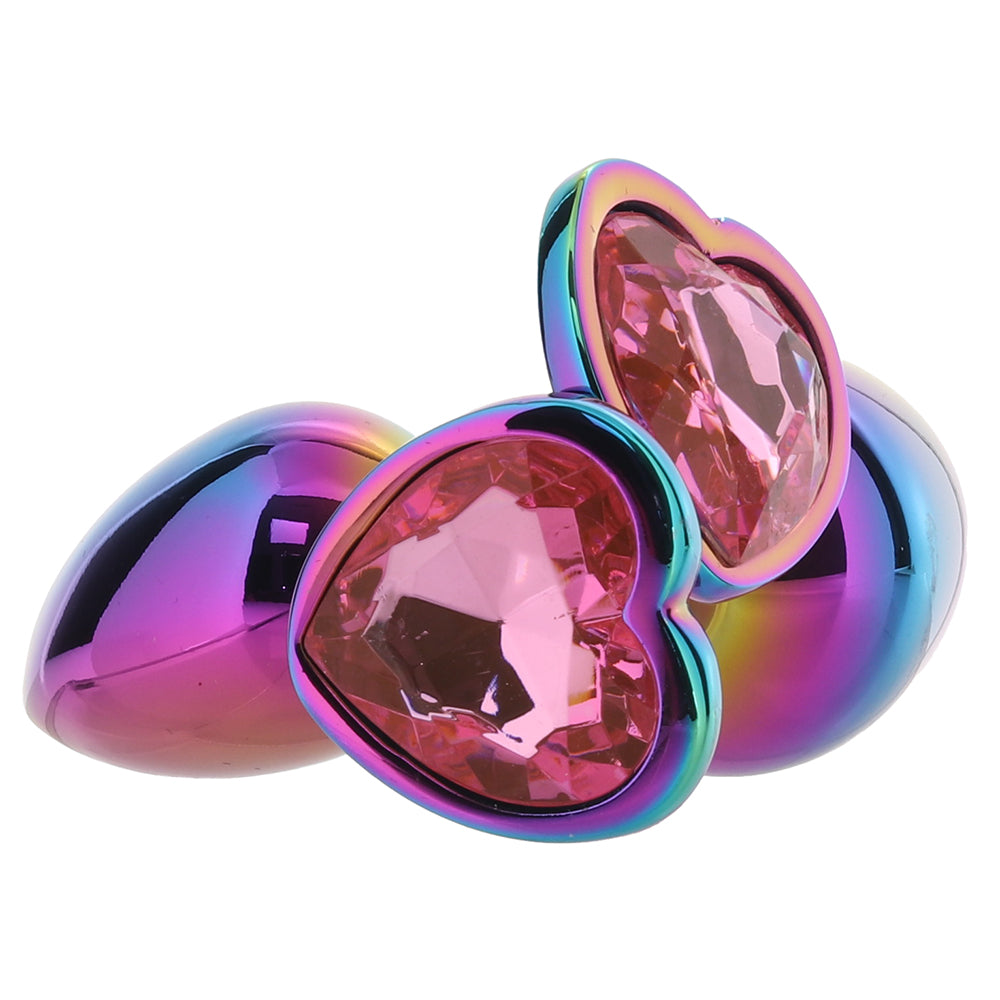 Gemsations Heart Gem Aluminum Anal Training Set Anal Sex Toys > Butt Plugs - Tophatter Daily Deals