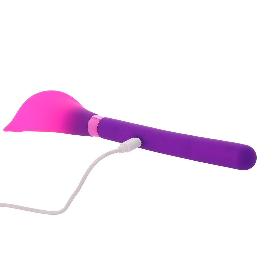 Vala Fiercely Powerful Silicone Flower Vibe in Purple Vibrators > Clitoral Stimulators - Tophatter Daily Deals
