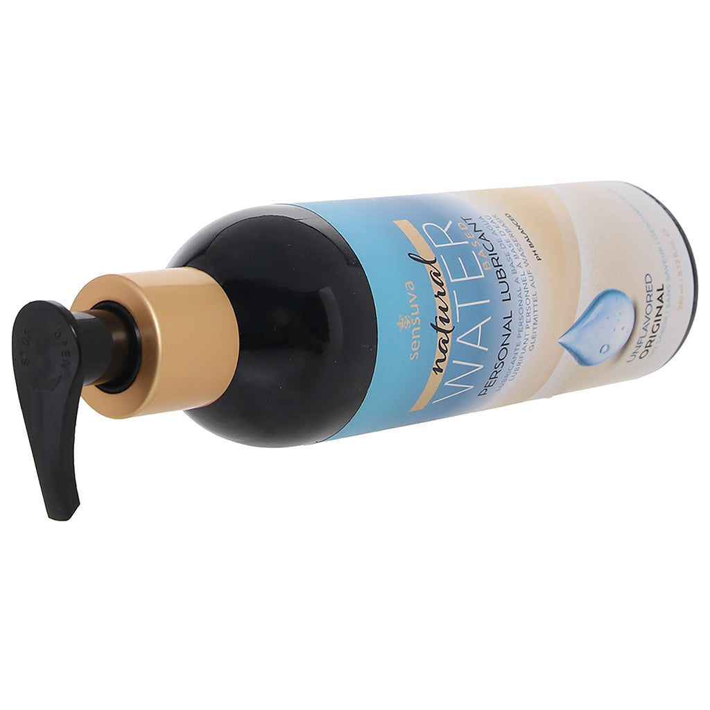 Natural Water Based Lube in 8.12oz/240ml Lubes and Lotions > Water Based Sex Lubes - Tophatter Daily Deals