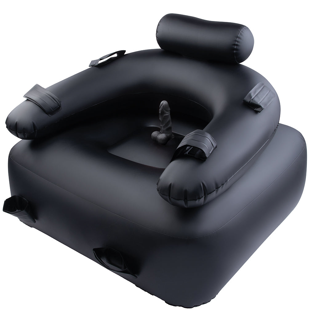 Whip Smart Inflatable Bondage Chair - Tophatter's Adult Sex Toys Online Sex Furniture > Sex Machine - Tophatter Daily Deals