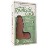 The Realistic 5 Inch Cock with Balls in Caramel - Tophatter's Adult Sex Toys Online Dildo Sex Toys > Realistic Dildos - Tophatter Daily Deals