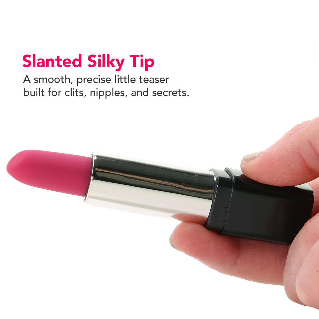 Rosé Lipstick Vibe in Pink Vibrators > Clitoral Stimulators - Tophatter Daily Deals