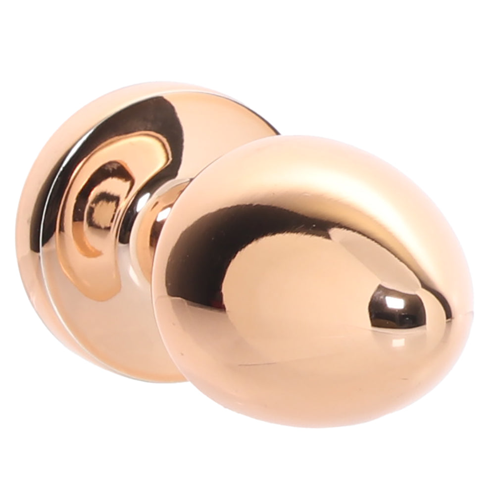 Gemsations 2 Inch Beginners Bling Bling Plug in Rose Gold Anal Sex Toys > Butt Plugs - Tophatter Daily Deals