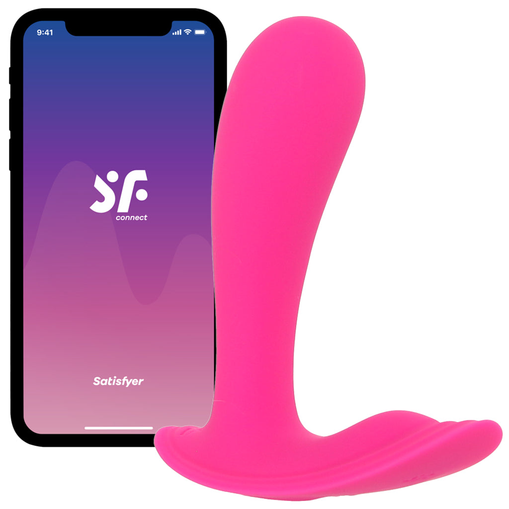 Satisfyer Top Secret Wearable Vibe Vibrators > Wearable & Panty Vibrators - Tophatter Daily Deals