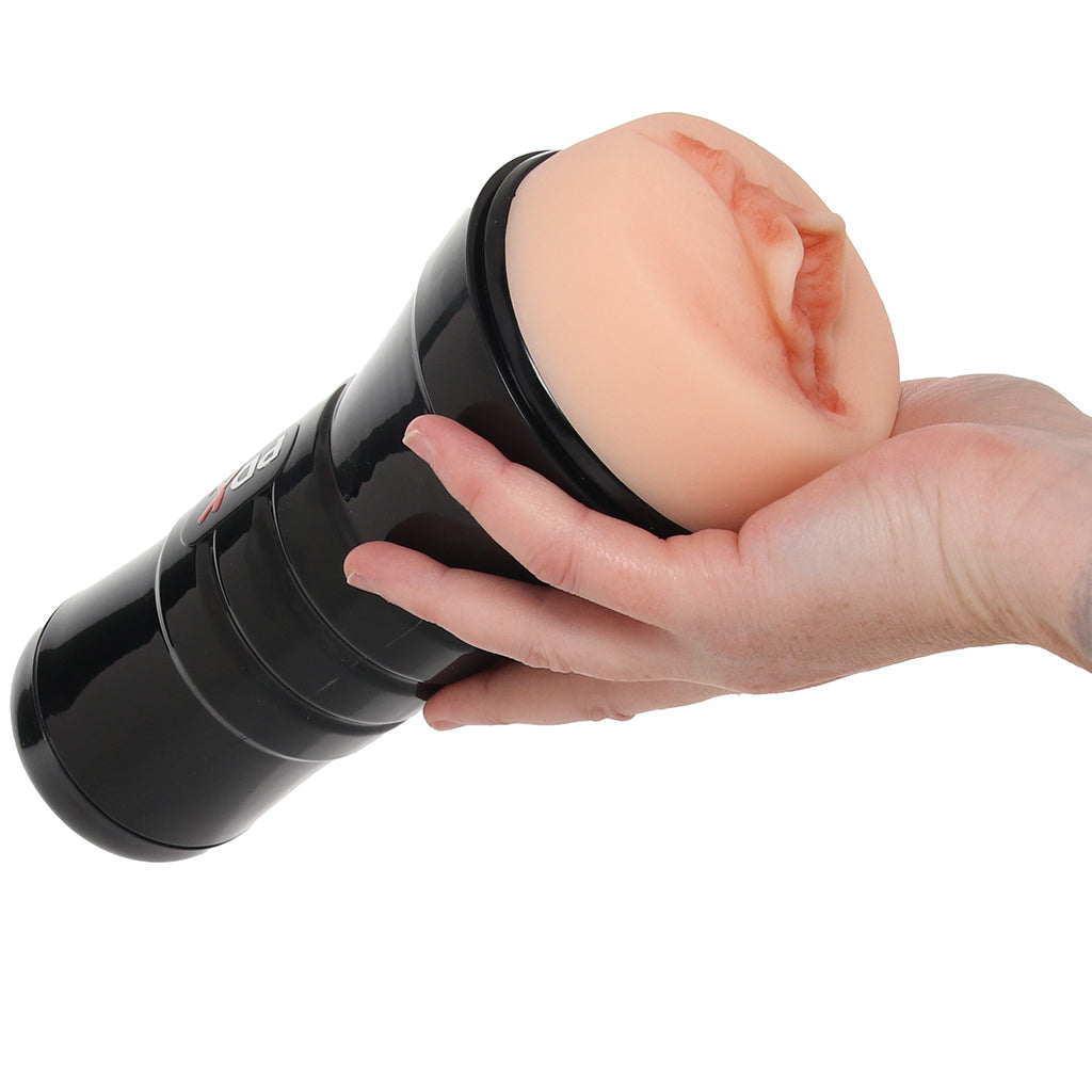 PDX Wet Pussies Super Sucker XXL Stroker in Light - Tophatter's Adult Sex Toys Online Male Masturbators > Pocket Strokers - Tophatter Daily Deals