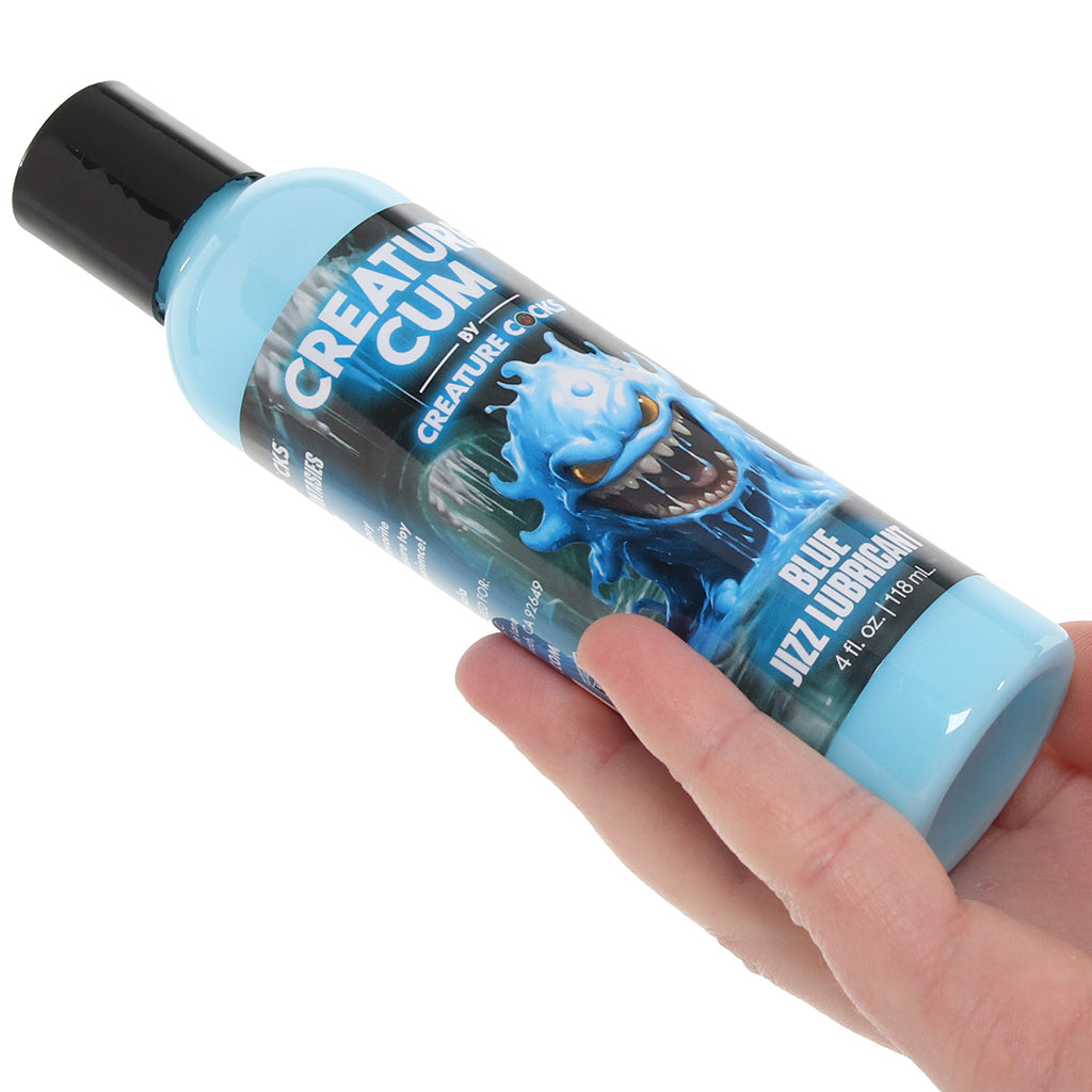 Creature Cum Water-Based Blue Lube in 4oz/118ml Shop by Brand > Creature Cocks - Tophatter Daily Deals