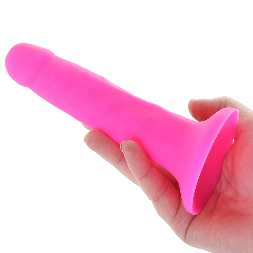Neo Elite 6 Inch Silicone Dual Density Cock in Pink Dildo Sex Toys > Realistic Dildos - Tophatter Daily Deals