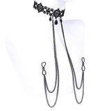 Sex & Mischief Lace Collar with Nipple Ties - Tophatter's Adult Sex Toys Online Bondage and Fetish > Tools & Accessories - Tophatter Daily Deals
